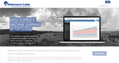 Desktop Screenshot of oakmorelabs.com